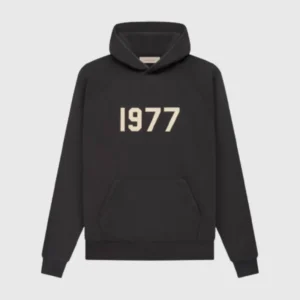 Essentials 1977 Black Hoodie