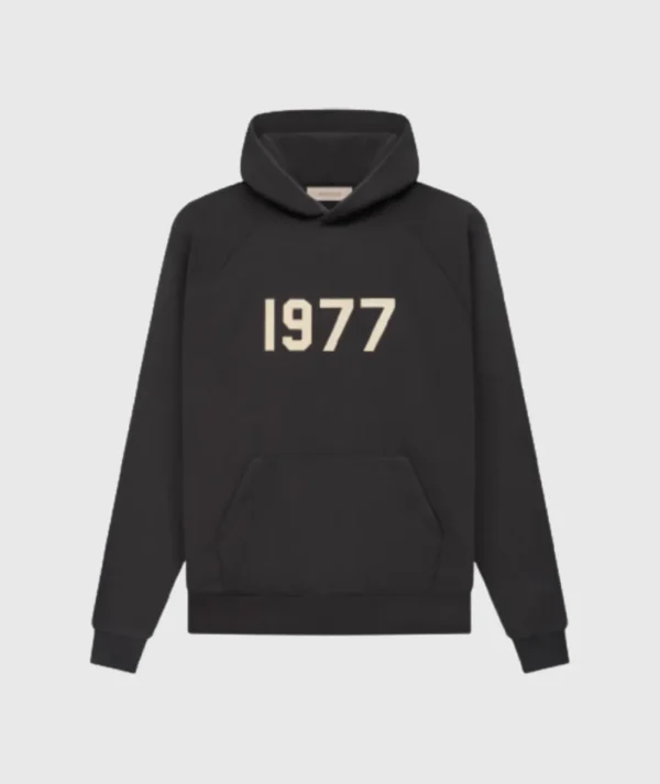 Essentials 1977 Black Hoodie