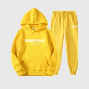 Essentials Fear of God Yellow Tracksuit