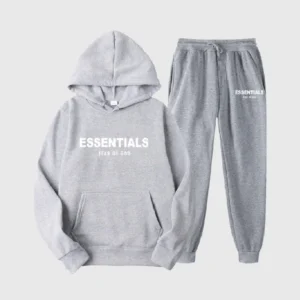 Essentials Fear of God Gray Tracksuit