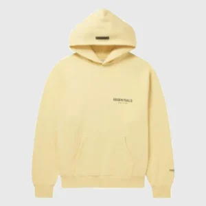 Fear Of God - Essentials pullover Hoodie Yellow