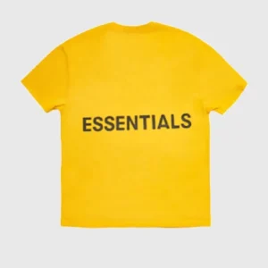 Yellow Fear of God Essentials T-Shirt