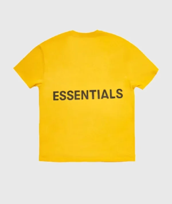 Yellow Fear of God Essentials T-Shirt