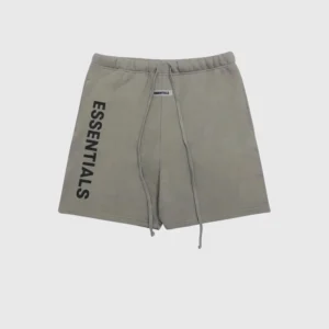 Fear of God Essentials Logo Shorts Gray