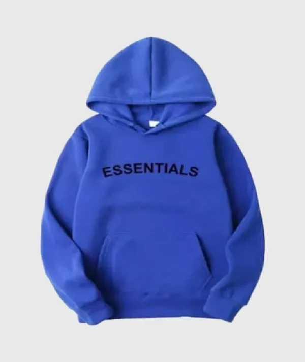 Blue Fear Of God - Essentials Hoodie