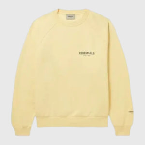 Fear Of God Essentials Sweatshirt Yellow